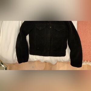 Reformation Sherpa Trucker Jacket size xs